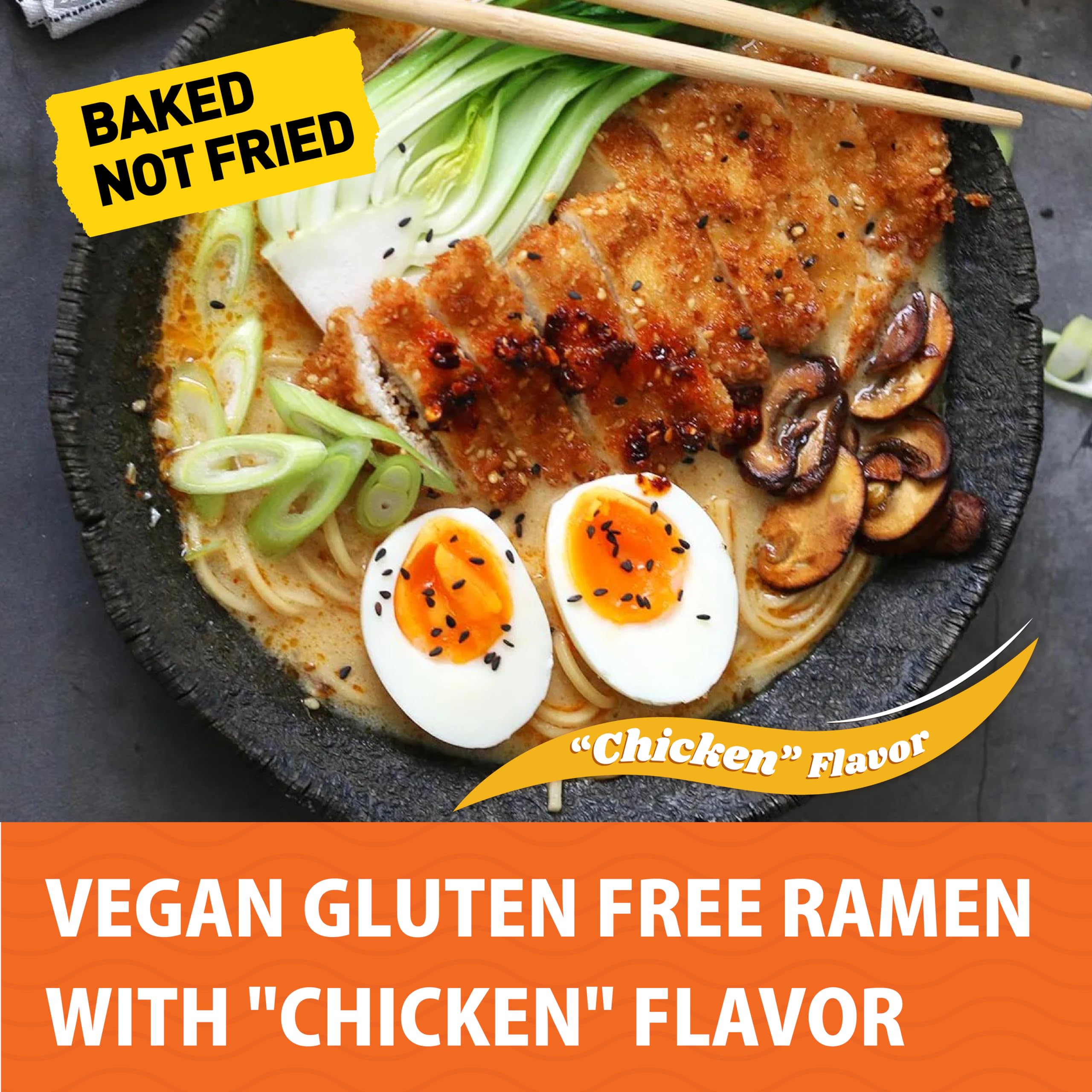 Real Naturals gluten-free ramen packaging shown for pantry use.