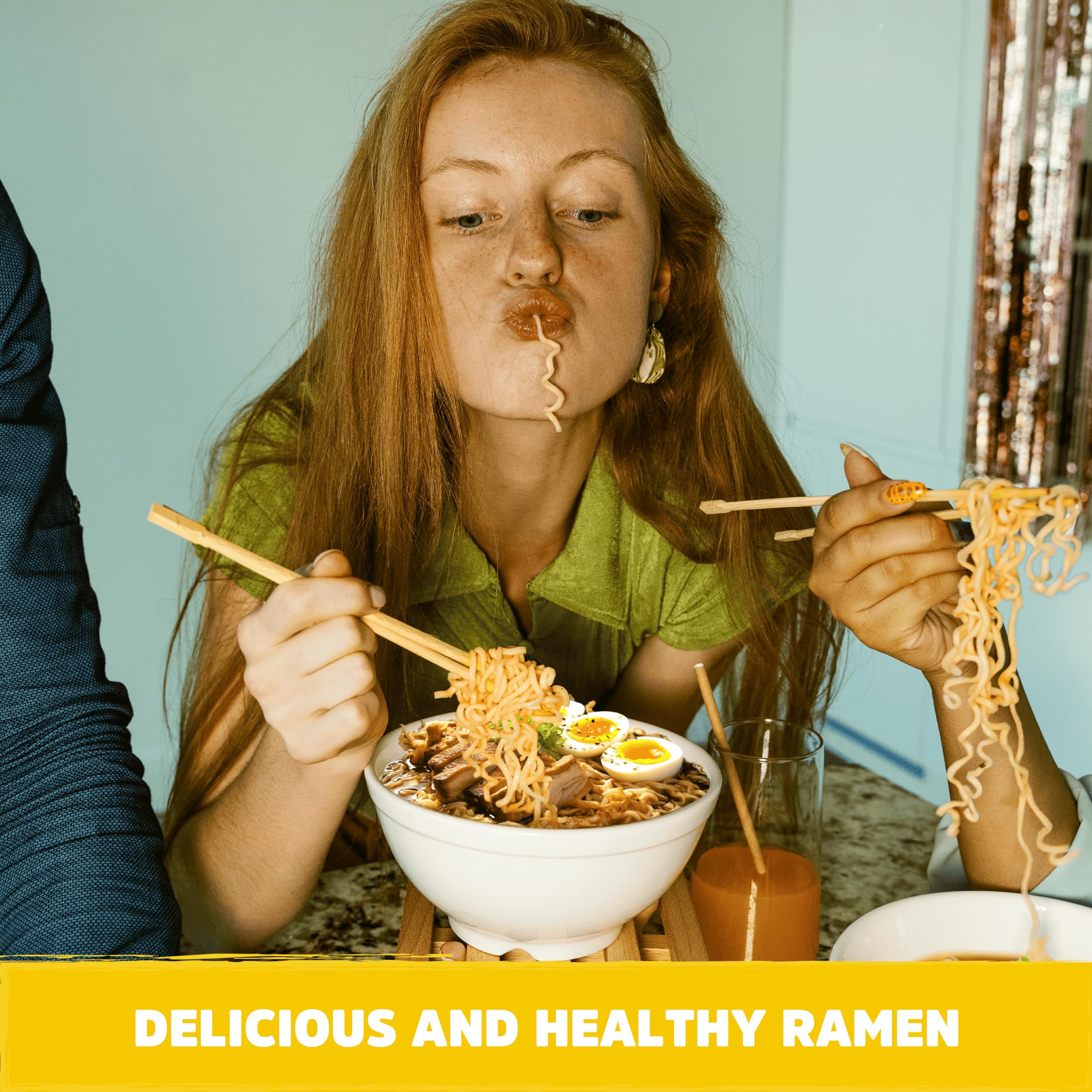 Real Naturals ramen noodles ready for quick wok meals.