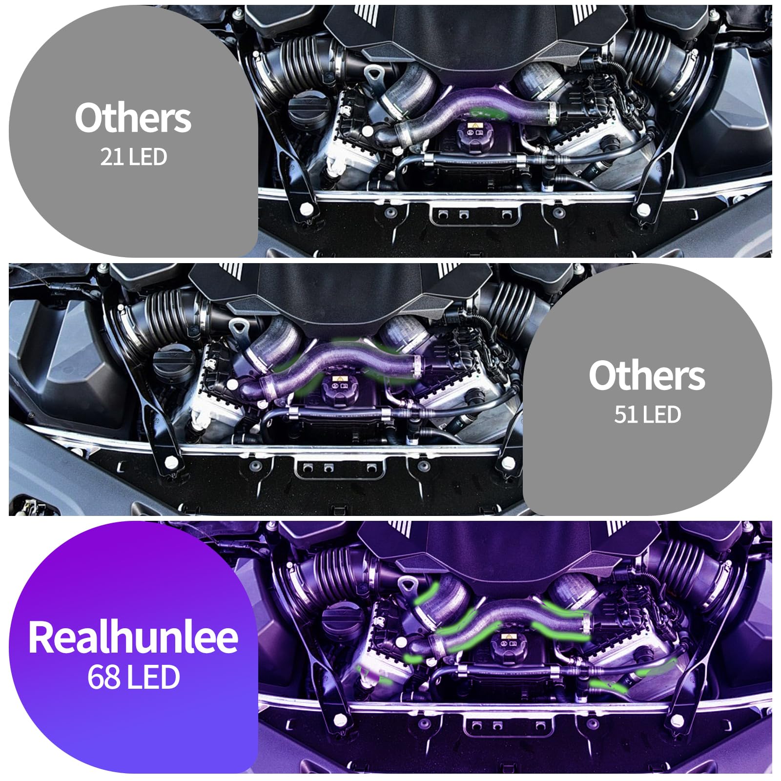 REALHUNLEE durable aluminum body designed for rugged field use.
