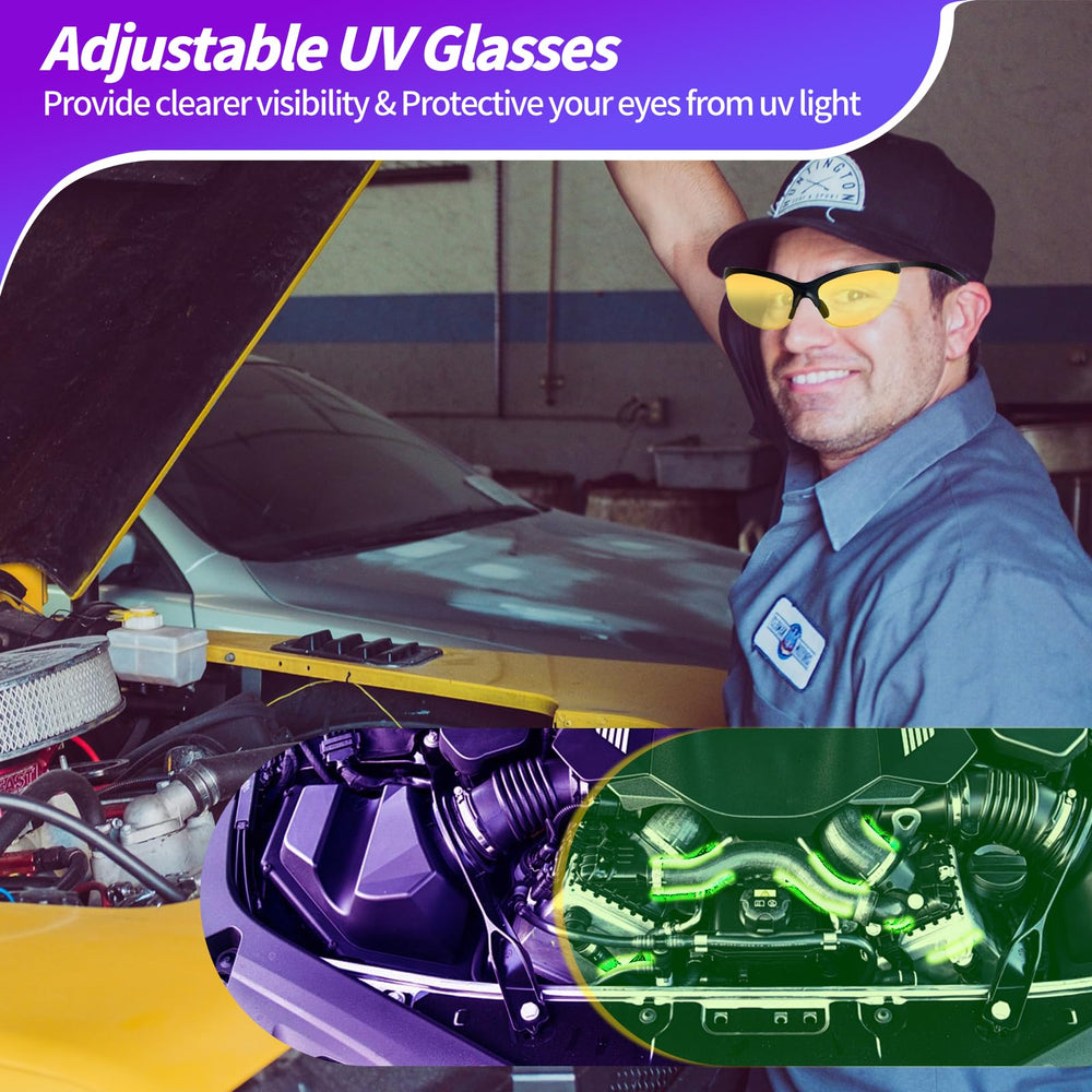 REALHUNLEE comprehensive kit includes safety glasses and essential accessories.