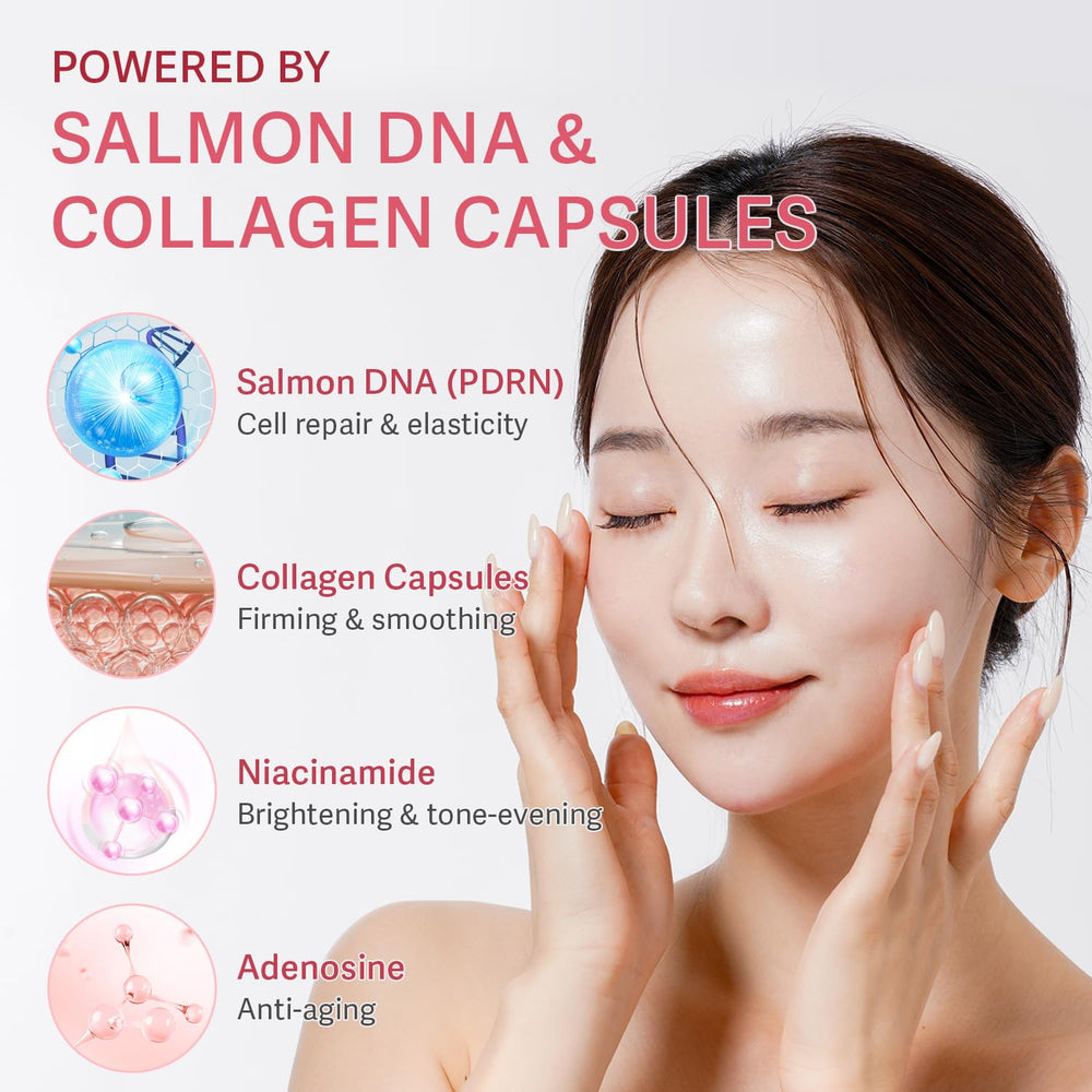 Realori PDRN Capsule Cream with gold boba capsules visible for targeted nourishment