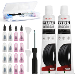 Realth tire repair kit glue 100ml tubes for quick road-side sealing
