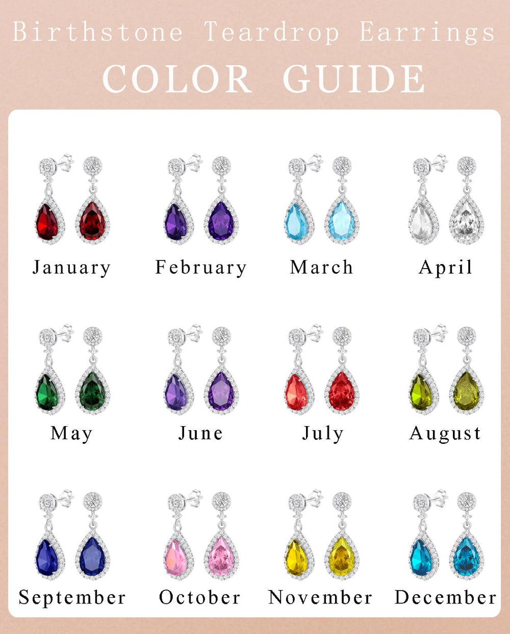 REASAYLL gift-box packaging for a ready-to-gift dressy earrings set.