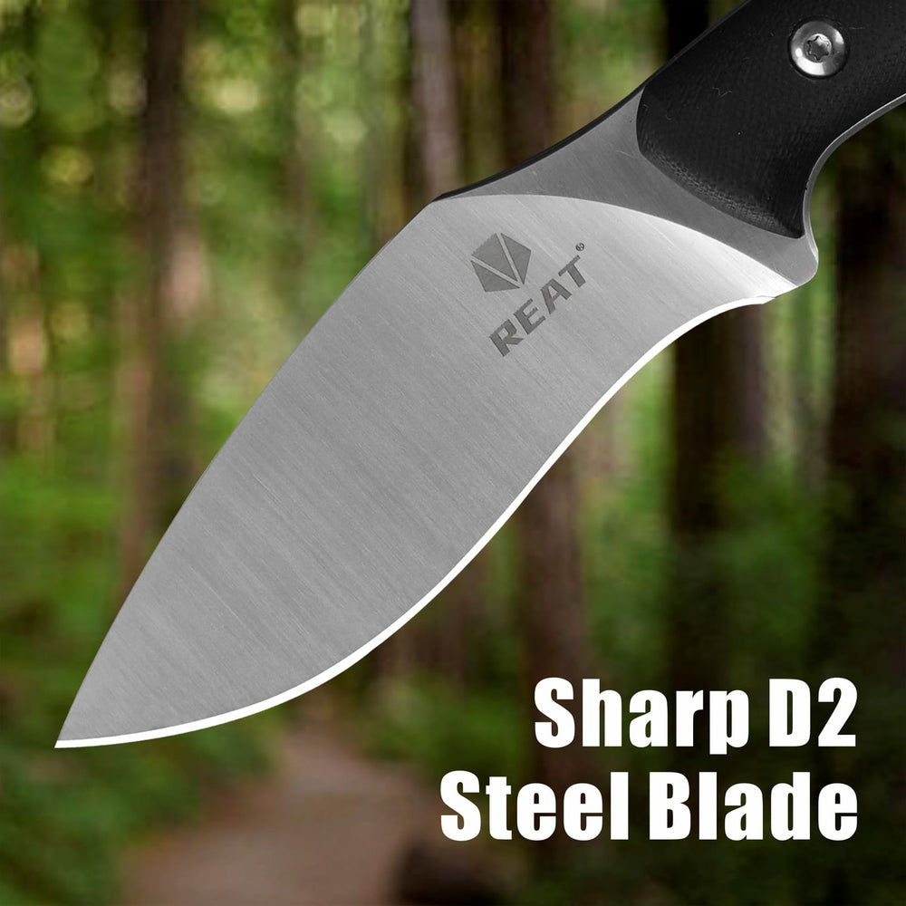 REAT G10 handle ergonomic grip showcases slip resistance for stable use in rugged environments