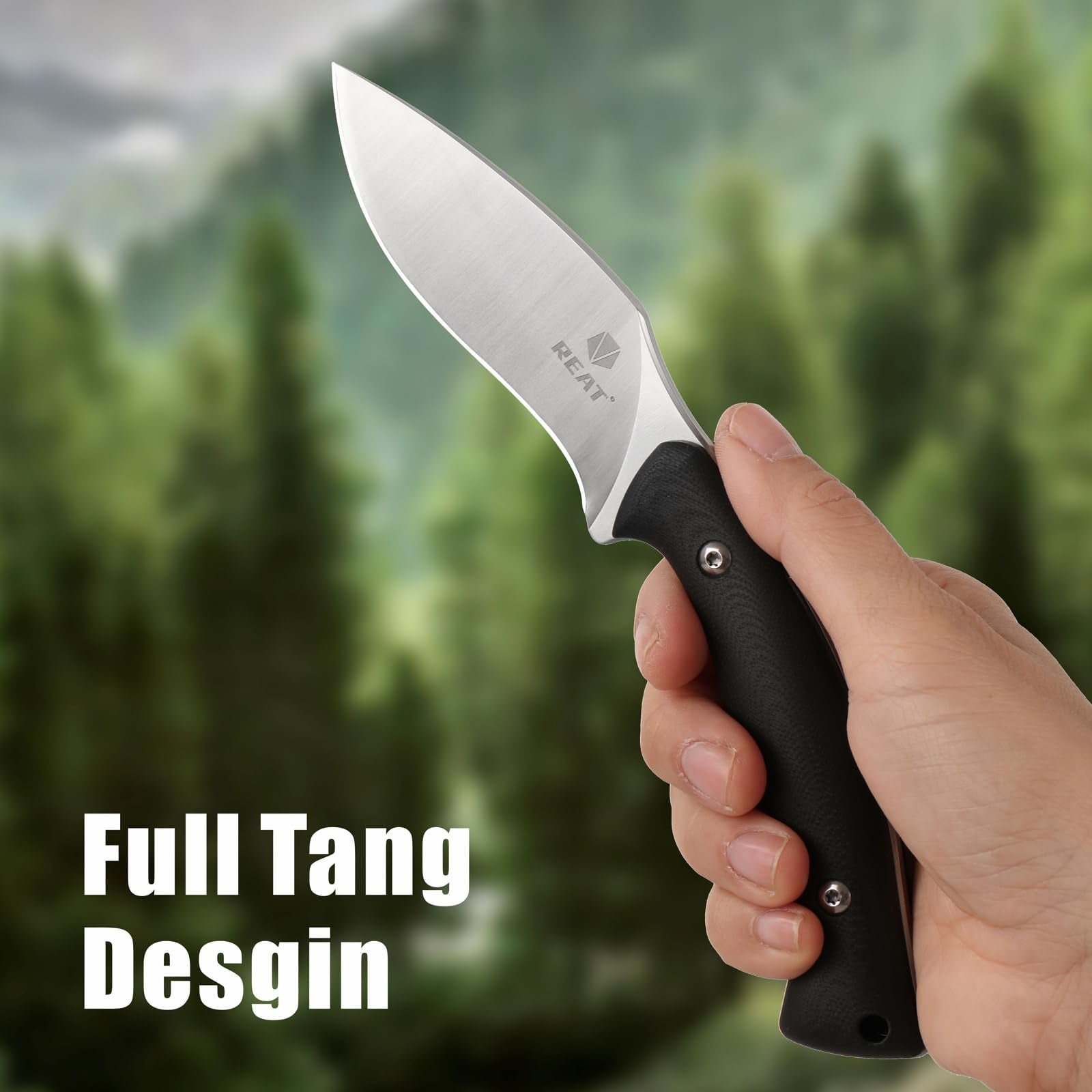 REAT horizontal Kydex sheath supports easy belt carry and quick access