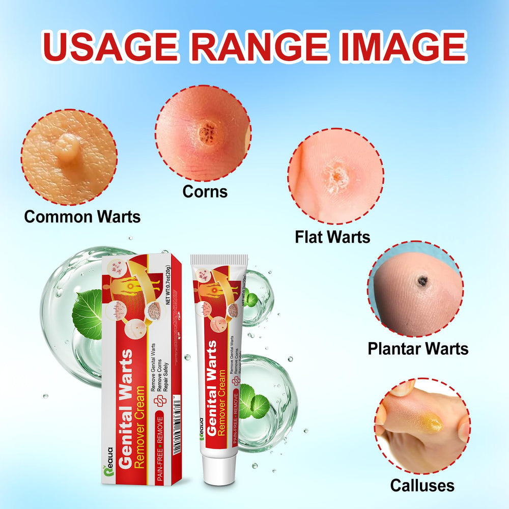 Reaua Wart Remover Gel precision applicator enables targeted spot treatment