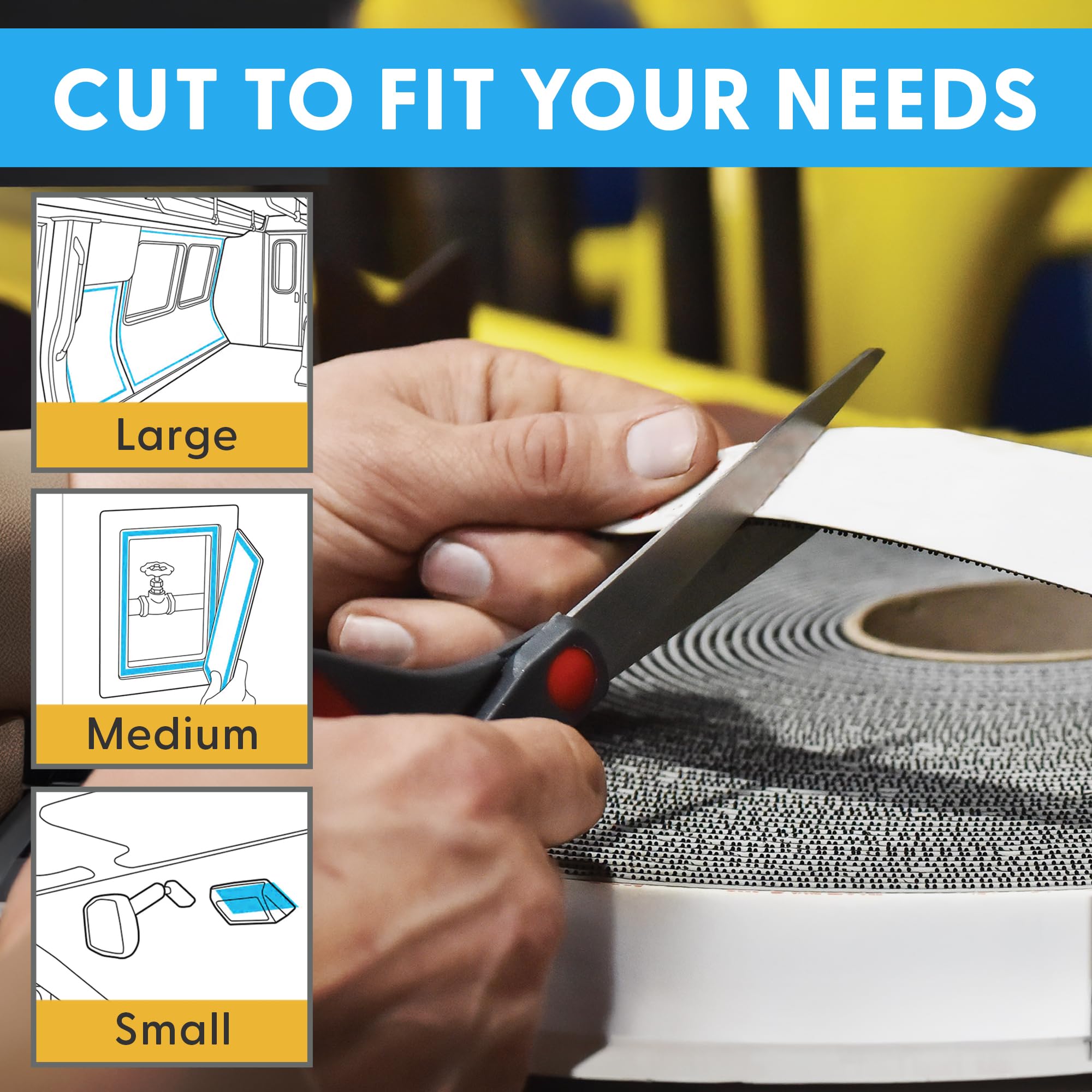 REBUILD SKILLS Self-mating fastener close-up demonstrates interlocking mushroom heads enabling secure closure