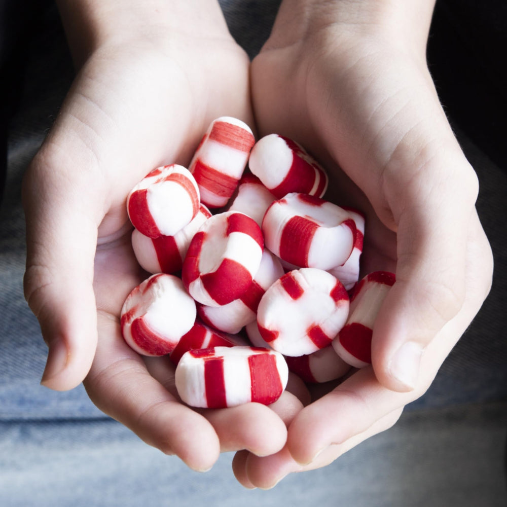 Red Bird Peppermint Puffs handcrafted in Lexington—heritage and flavor.