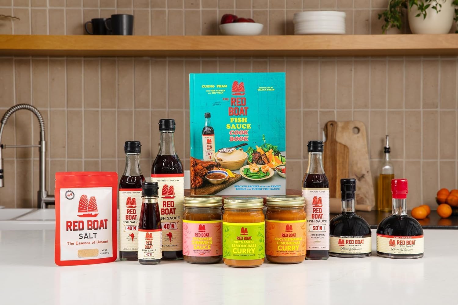 Red Boat Phamily Reserve gluten-free and sugar-free with no preservatives