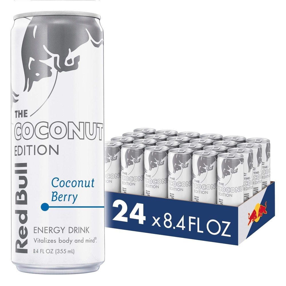 Red Bull Coconut Berry edition can, energizing boost for on-the-go days and study sessions