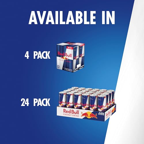 Red Bull energy drink outdoors in athletic setting for performance and study energy.
