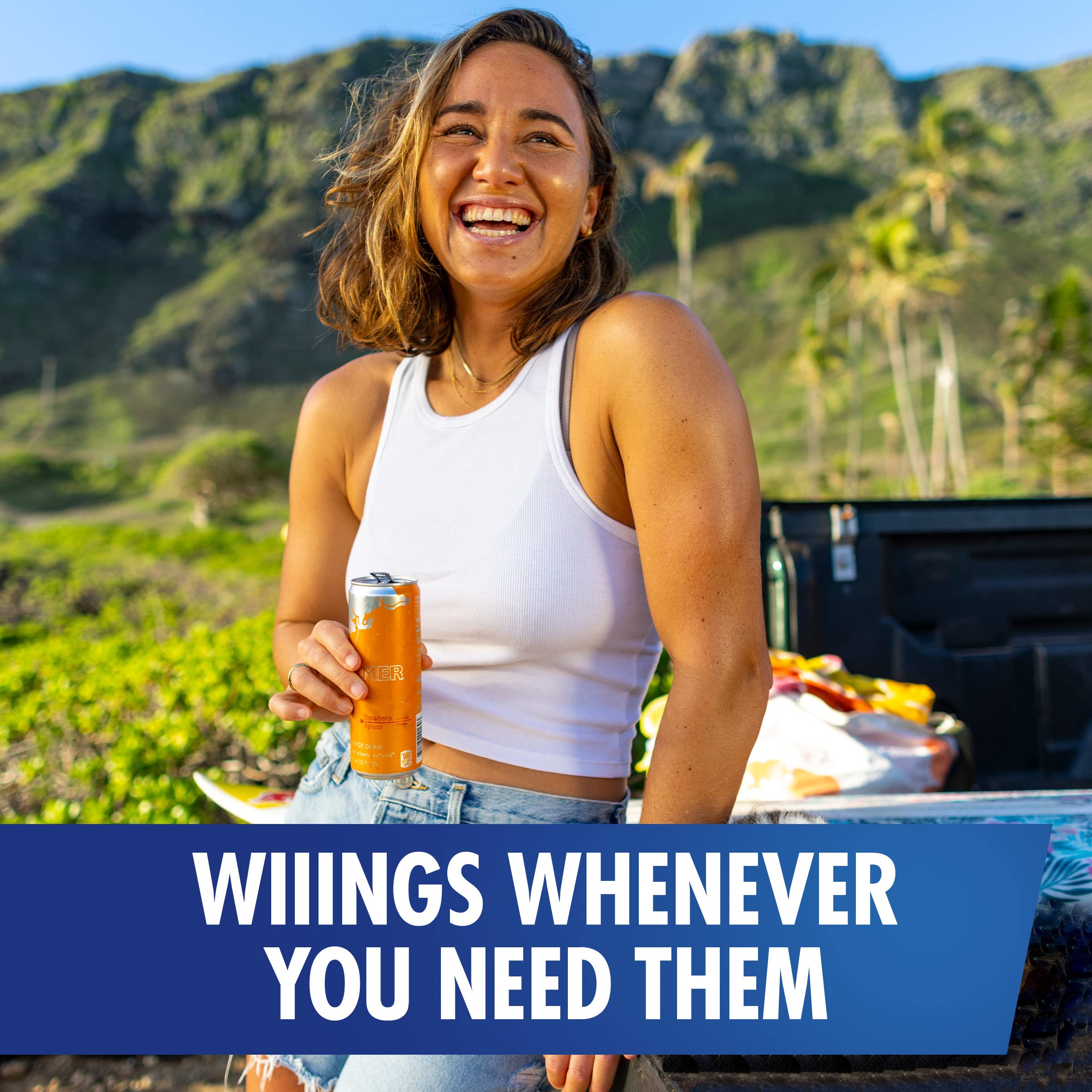 Red Bull on-the-go energy supports workouts, gaming, and study sessions.