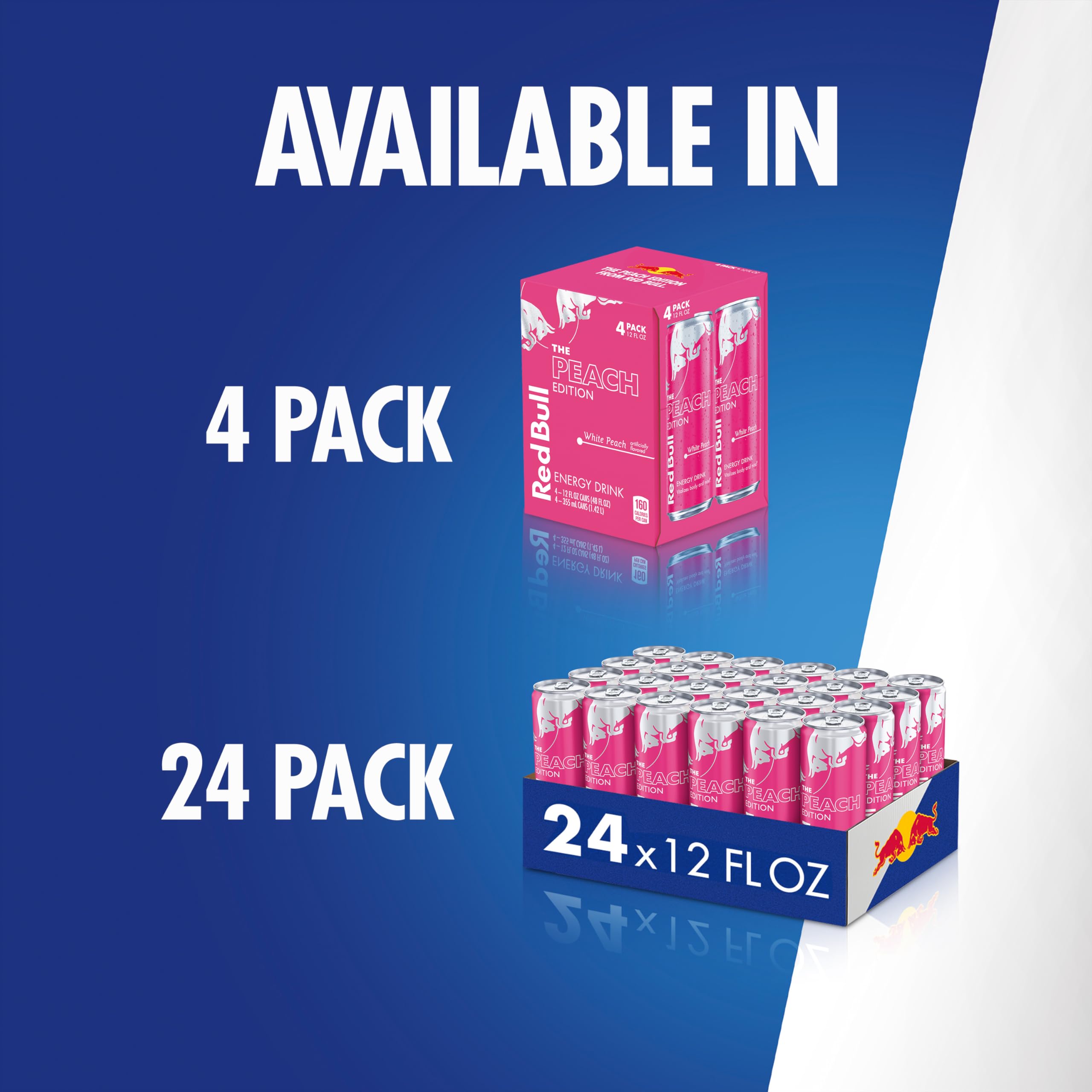Red Bull Peach Edition flavor illustration hints peach and citrus aroma