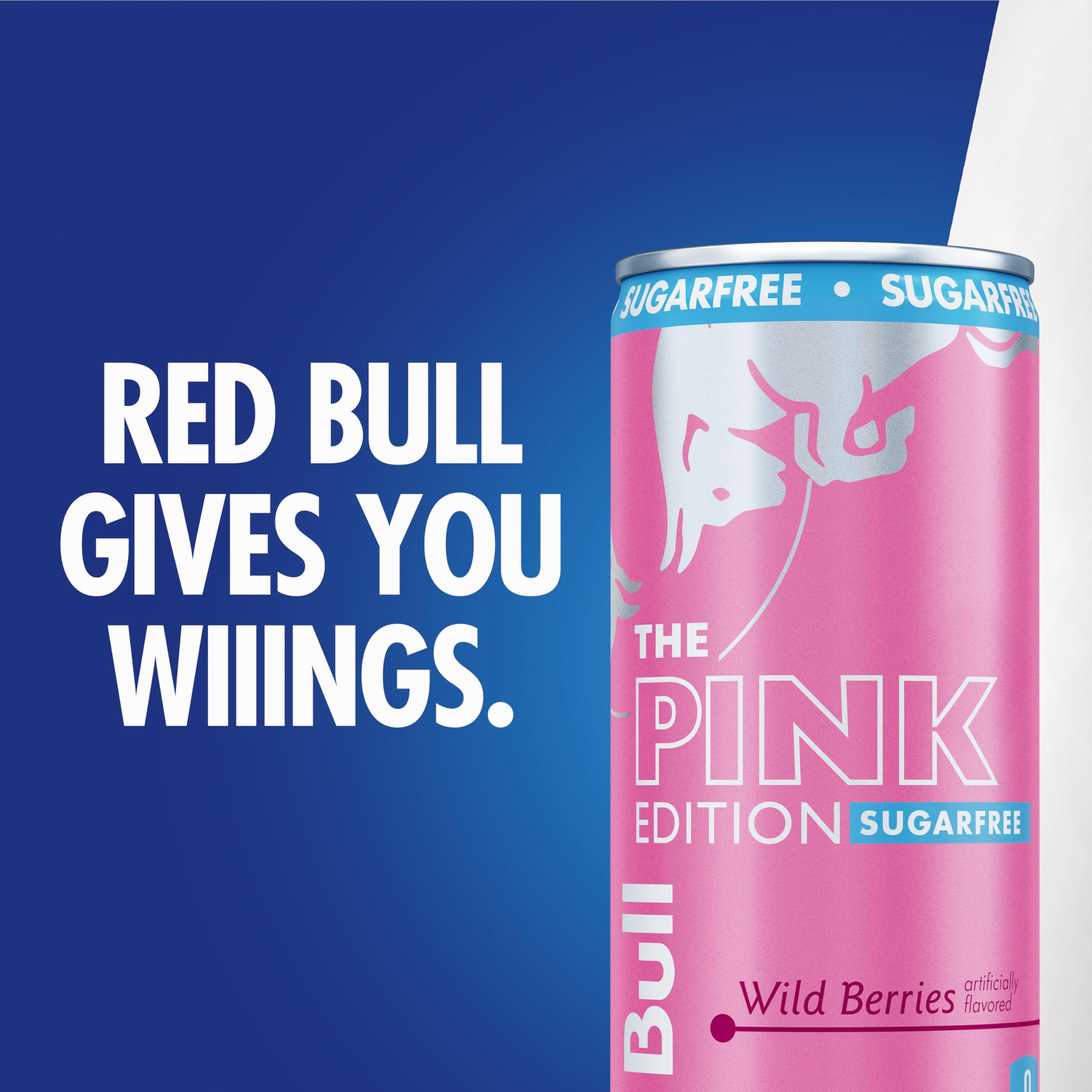 Red Bull Pink Edition four-pack setup for sharing or stocking up