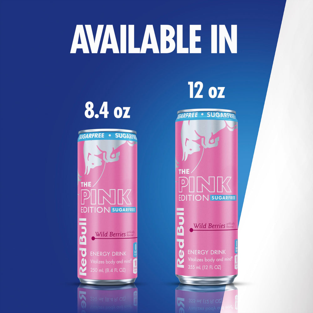 Red Bull Pink Edition is perfect for workouts and quick study breaks