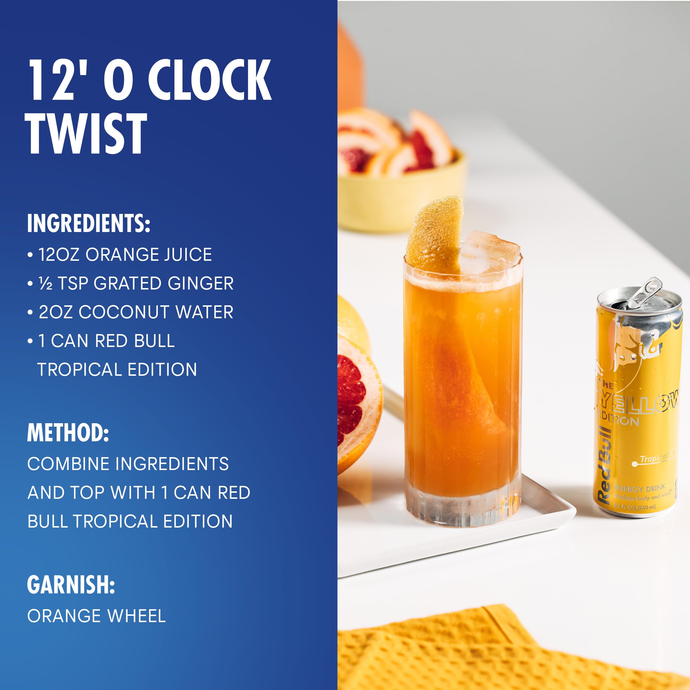 Red Bull sugar and B-vitamins fuel everyday activity.