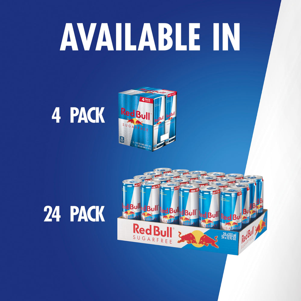 Red Bull Sugar Free as a versatile mocktail base option.