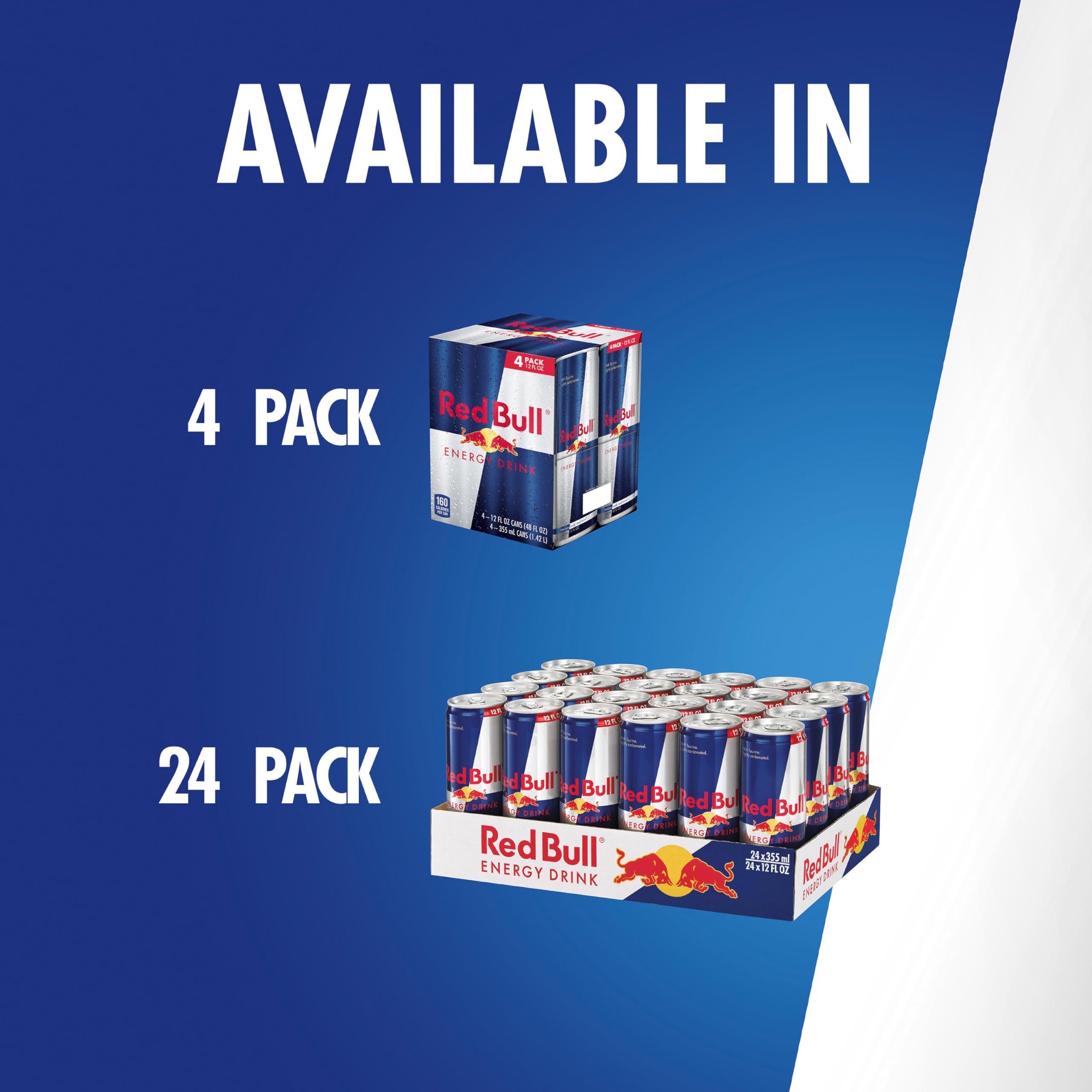 Red Bull sugar-free zero can demonstrating a calorie-conscious on-the-go option.