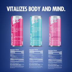 Red Bull Iced Vanilla Berry can in the pack supports focus during study sessions