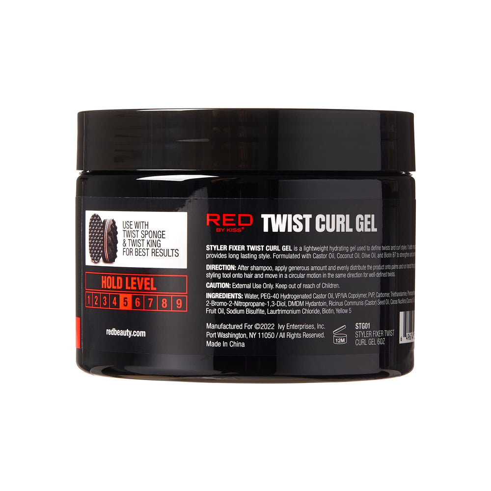 Red by Kiss Bow Wow Styler Fixer twists demo; twist-ready hair and healthy shine