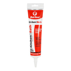 Red Devil silicone acrylic caulk tube for watertight bathroom sealing