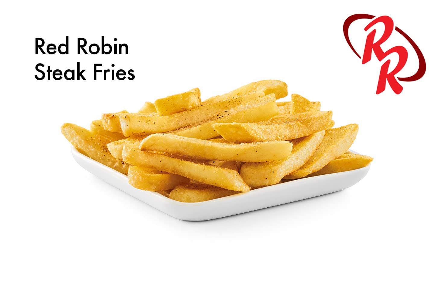 Red Robin Signature Seasoning sprinkled on fries and vegetables for a bright finish.