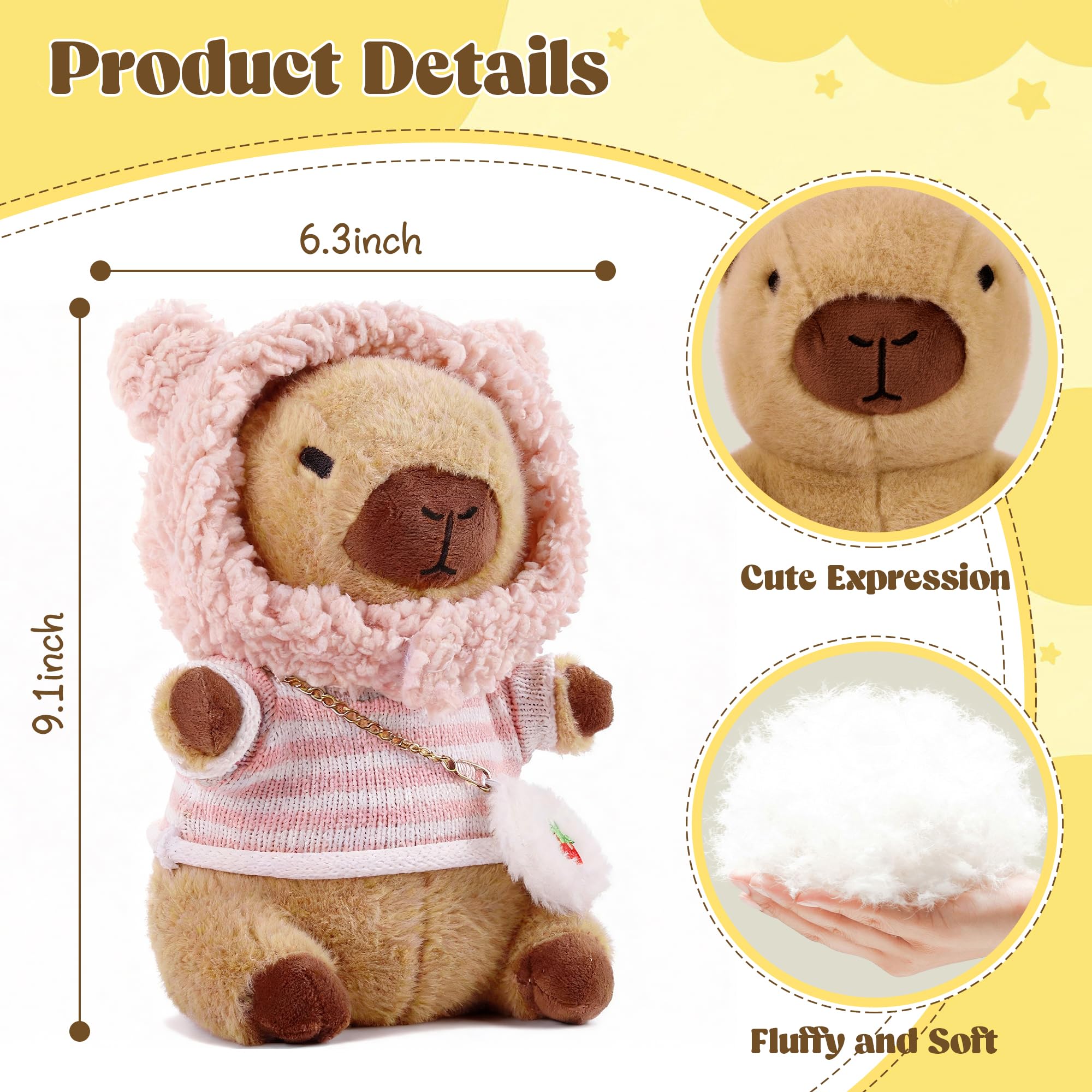 Redaica Capybara Plush as an Easter gift idea for kids