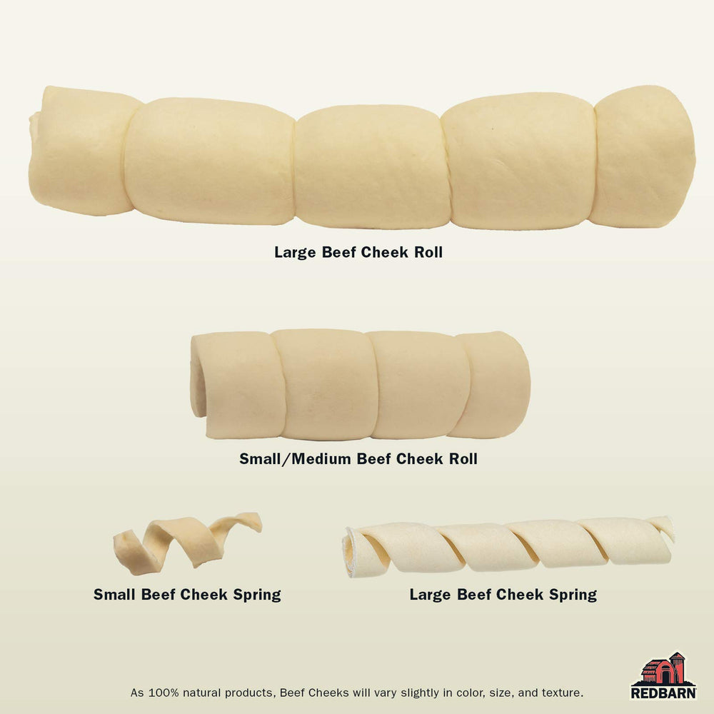 Redbarn beef cheek rolls glazed with chicken and carrot; tasty supervised treat option.