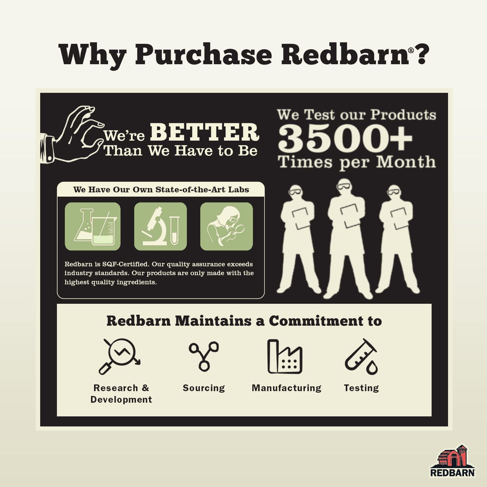 Redbarn hand-filled bone demonstrates quality craftsmanship and consistent semi-moist filling.