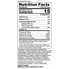 RedCon1 Dr. Jolt energy can front view highlighting crisp flavor and zero sugar.