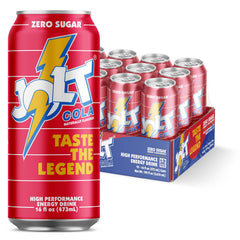 REDCON1 JOLT Cola energy can front shows classic 80s flavor and quick energy.