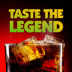 REDCON1 JOLT Cola energy glass with can conveys a crisp, energizing sip.