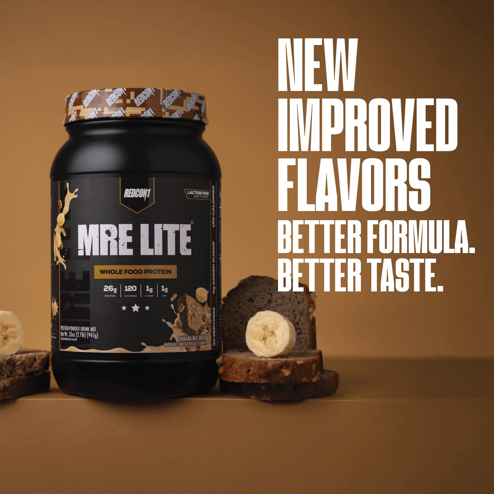 REDCON1 MRE LITE 26g protein per serving supporting daily goals