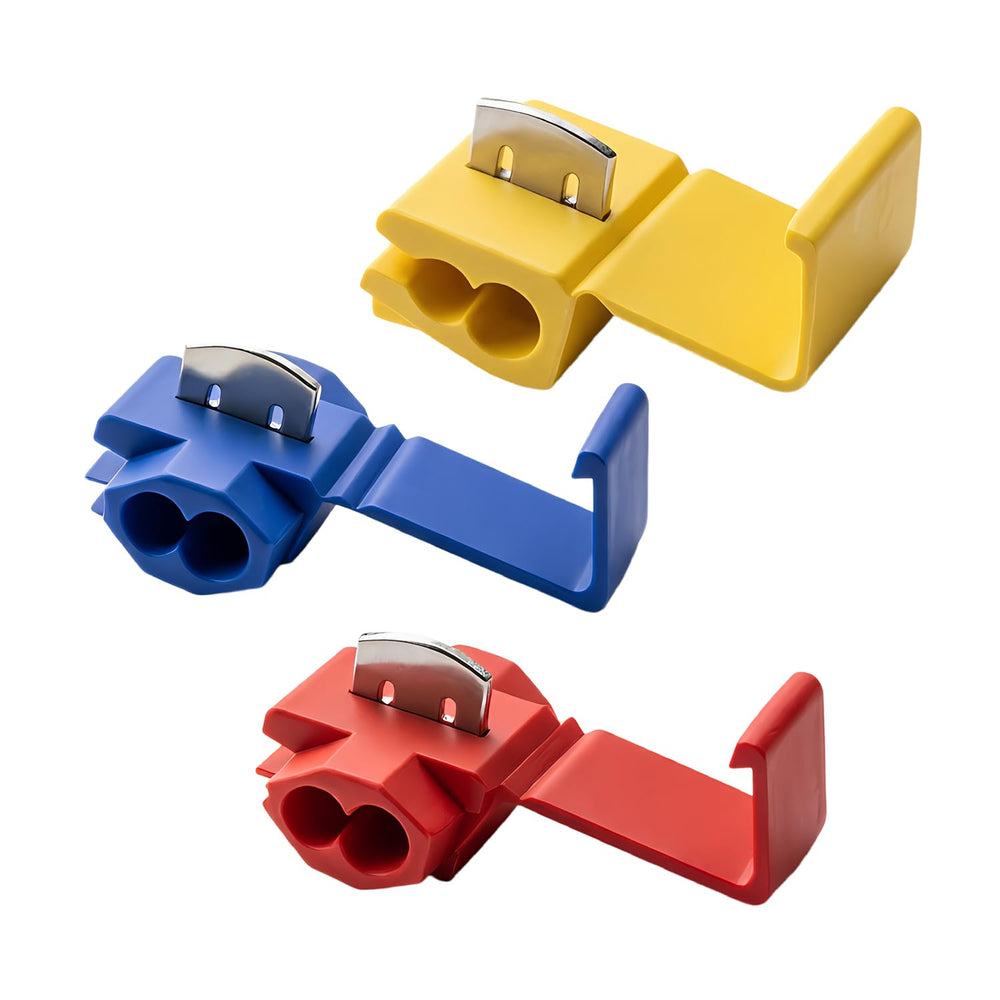 Redgoose solderless quick splice connectors kit, color-coded for gauge ranges
