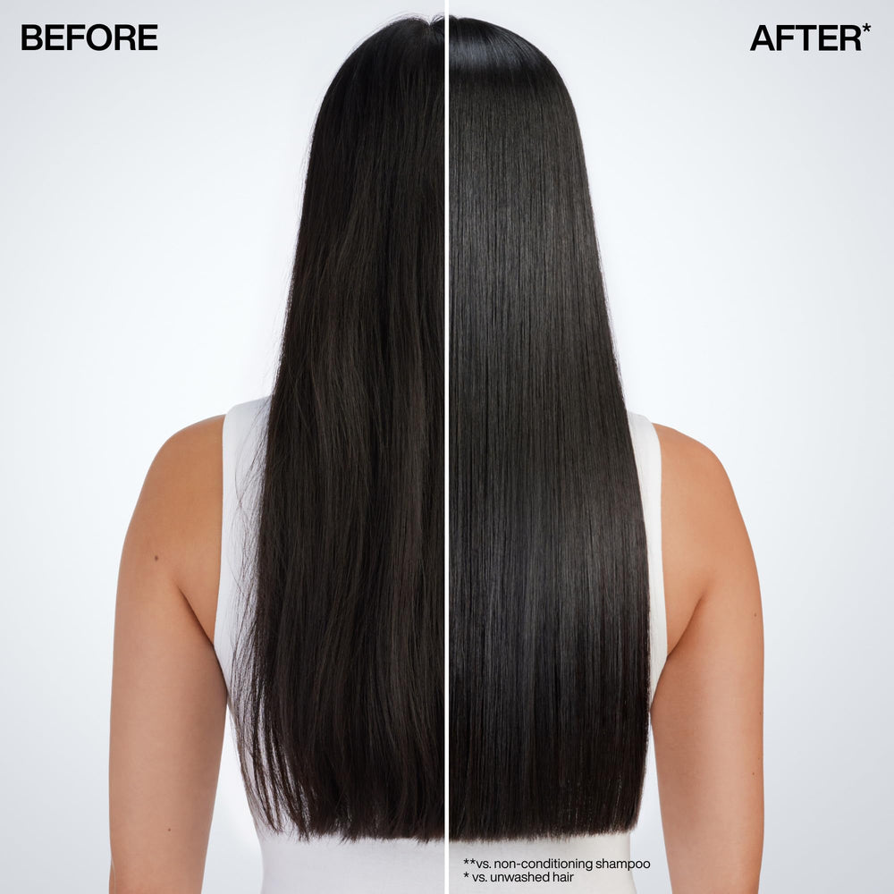 Redken Acidic Color Gloss Mask label close-up highlights silicone-free formula