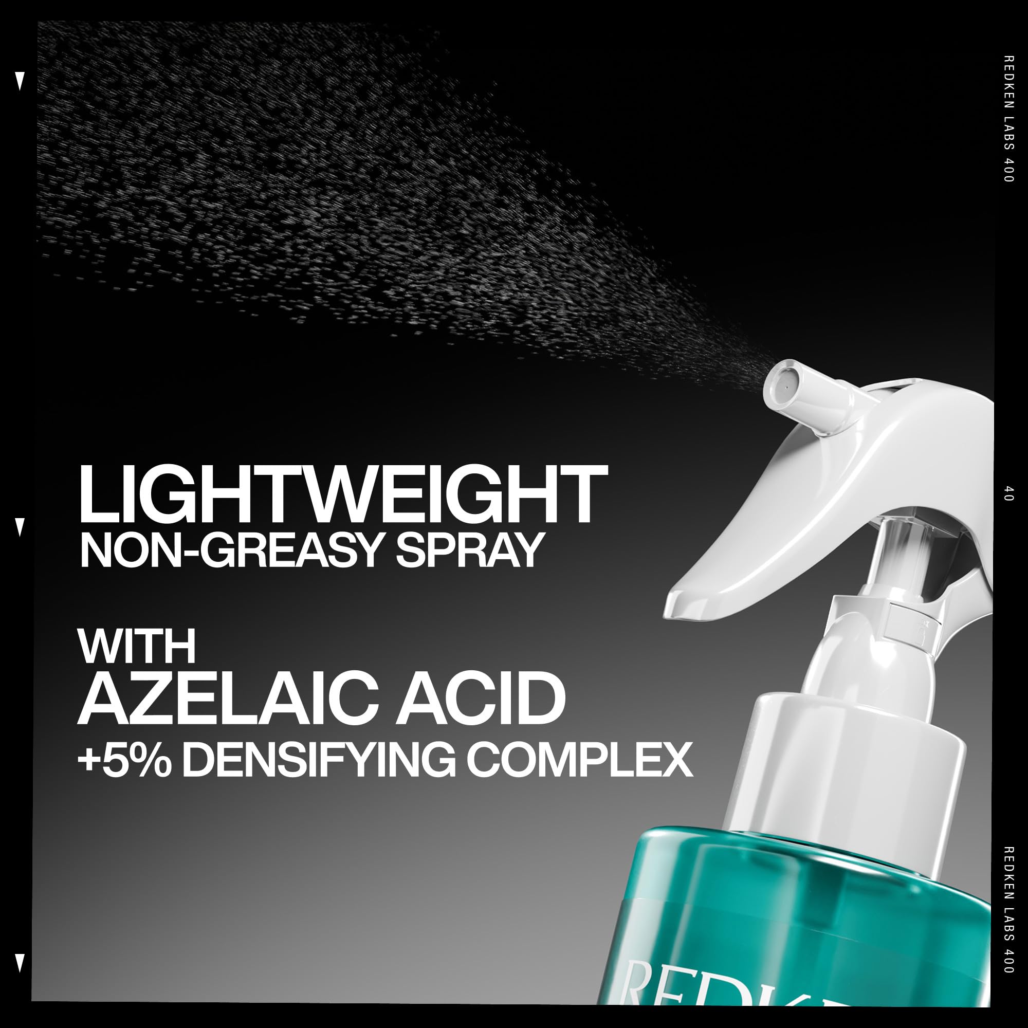 Redken Acidic Grow Full system works with other products for fuller results.