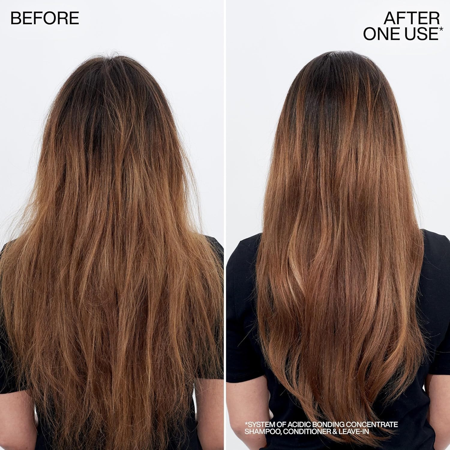 Label detail of Redken Bonding Concentrate Conditioner emphasizing color-safe formula