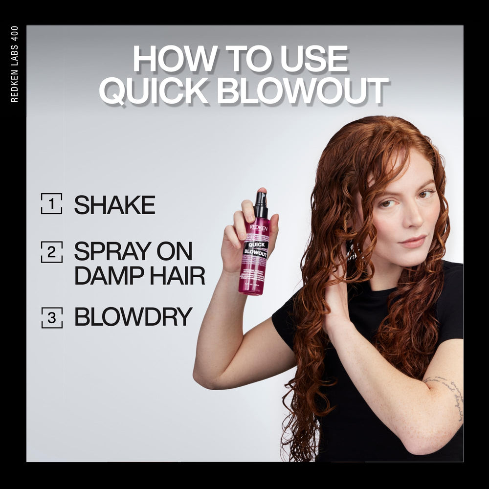 Fragrance notes of citrus, vanilla and sandalwood in Redken spray.