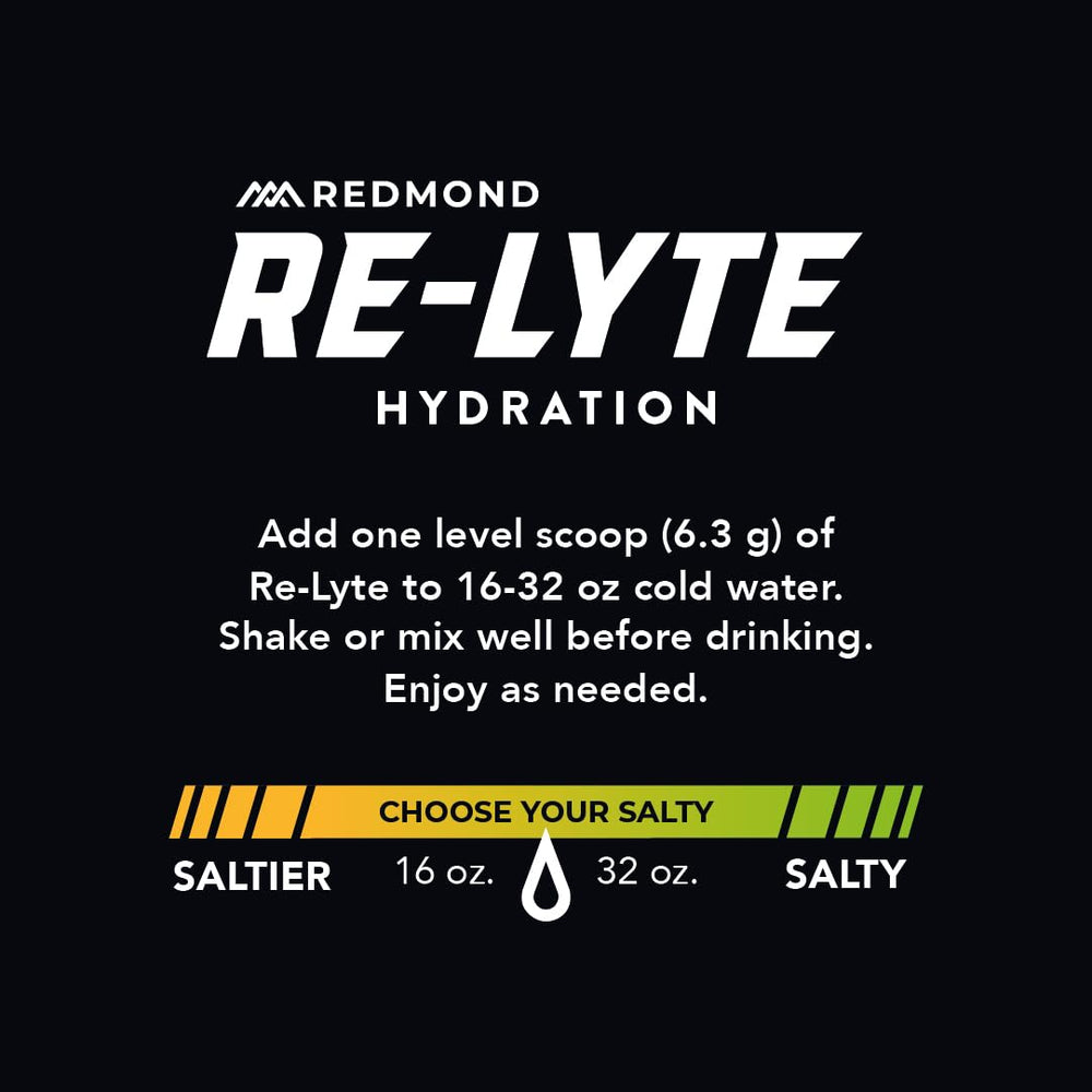 A glass of REDMOND Re-Lyte lemon-lime hydration prepared in a clear glass.