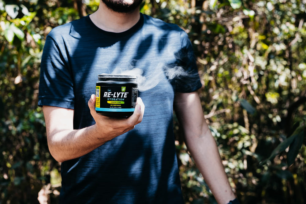 Travel-friendly REDMOND Re-Lyte Lemon Lime hydration on the go.
