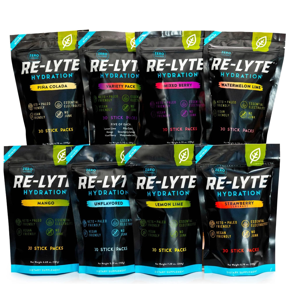 Redmond Re-Lyte on-the-go hydration for workouts, travel, and daily activities