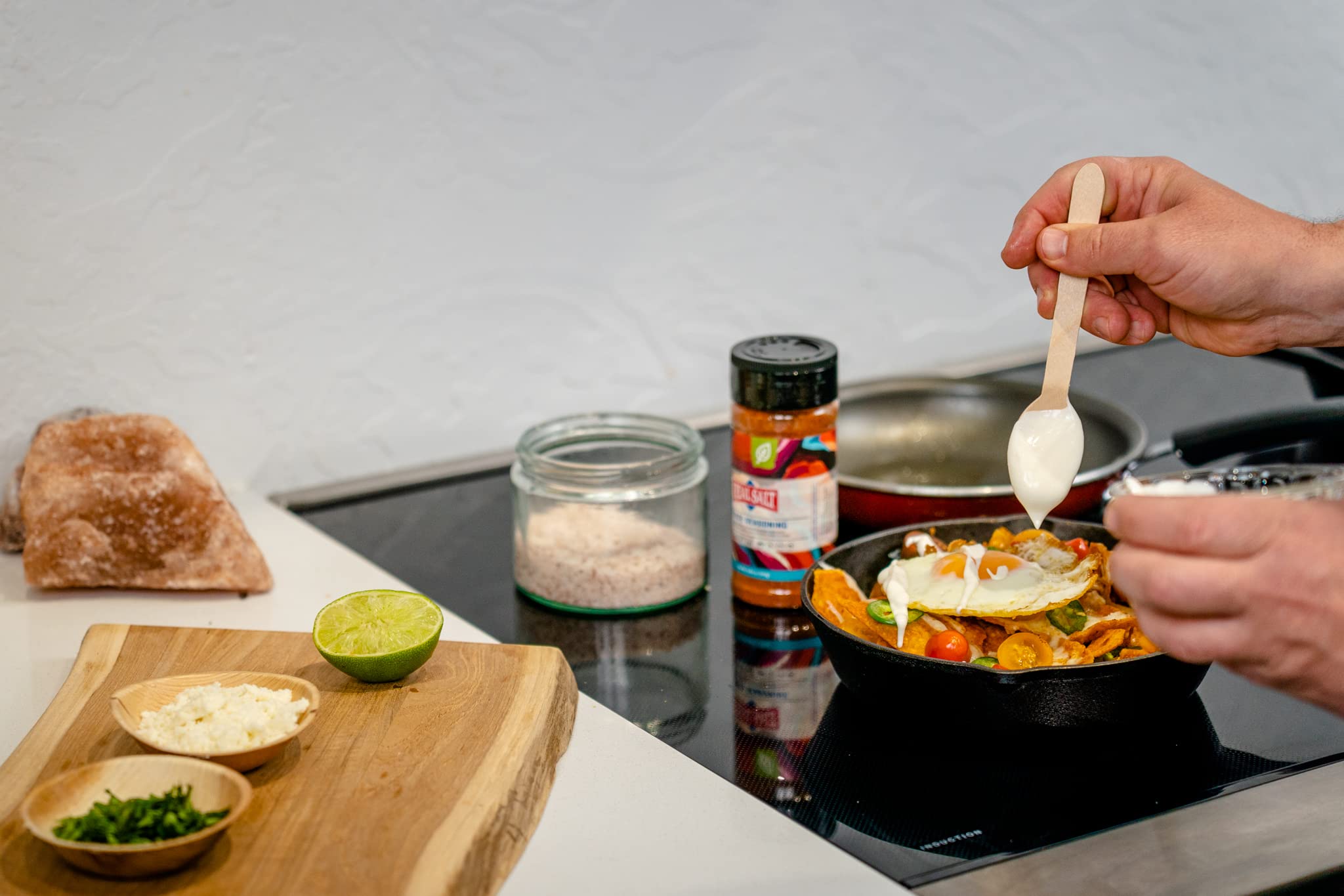 Redmond Real Salt Taco Seasoning on fish dish demonstrates versatile seasoning options