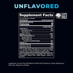 Prepared REDMOND Re-Lyte drink in a glass supports daily hydration during workouts.
