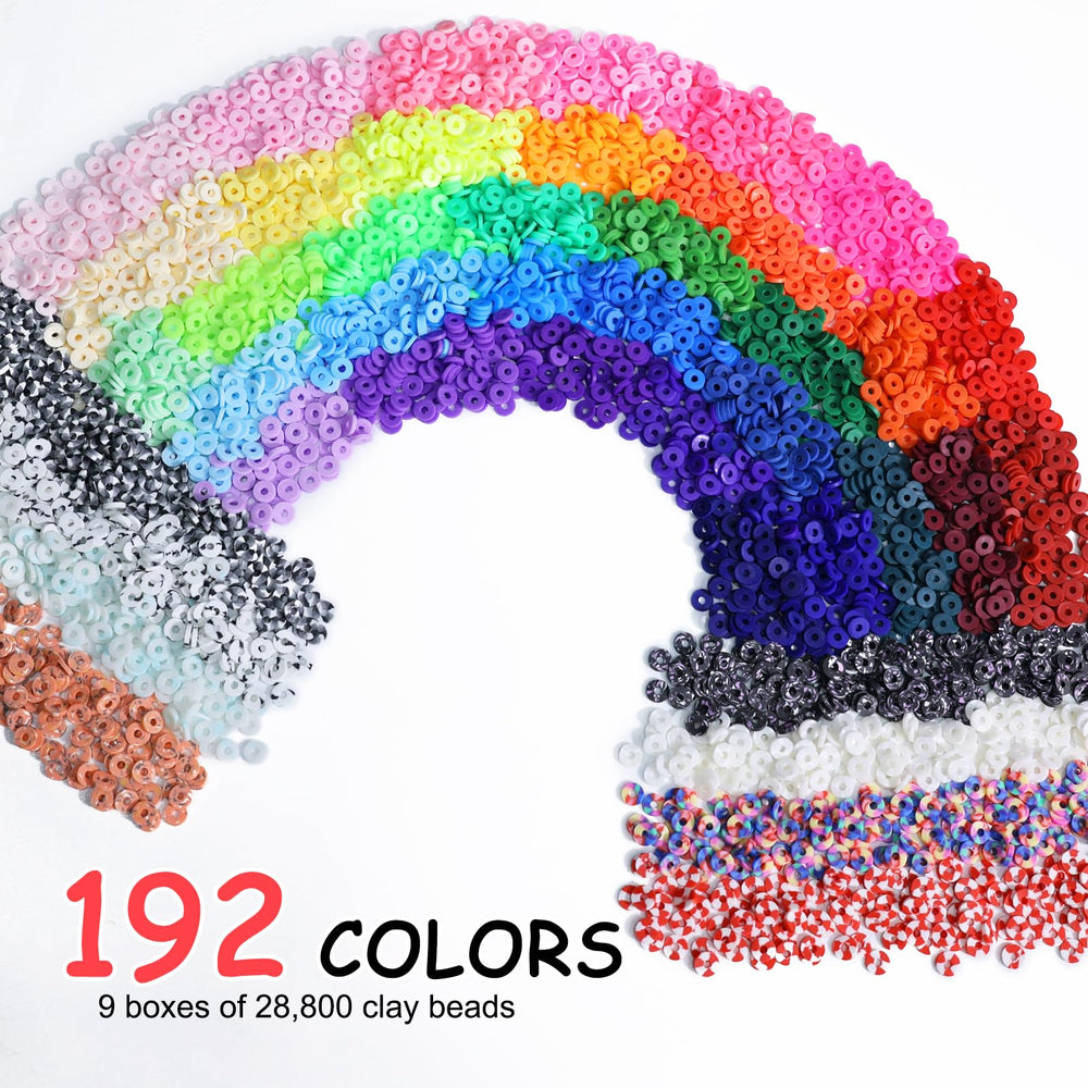 Redtwo 192 color polymer beads for diverse jewelry projects