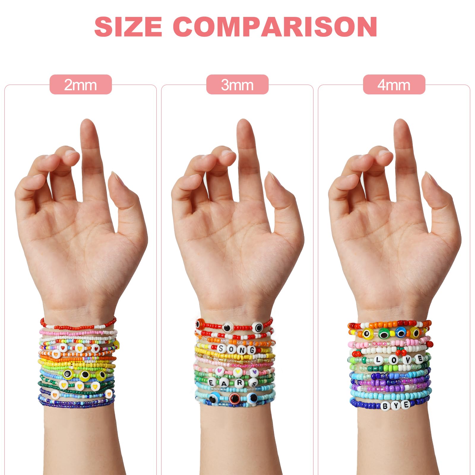 Redtwo elastic string rolls for sturdy, stretchable jewelry pieces