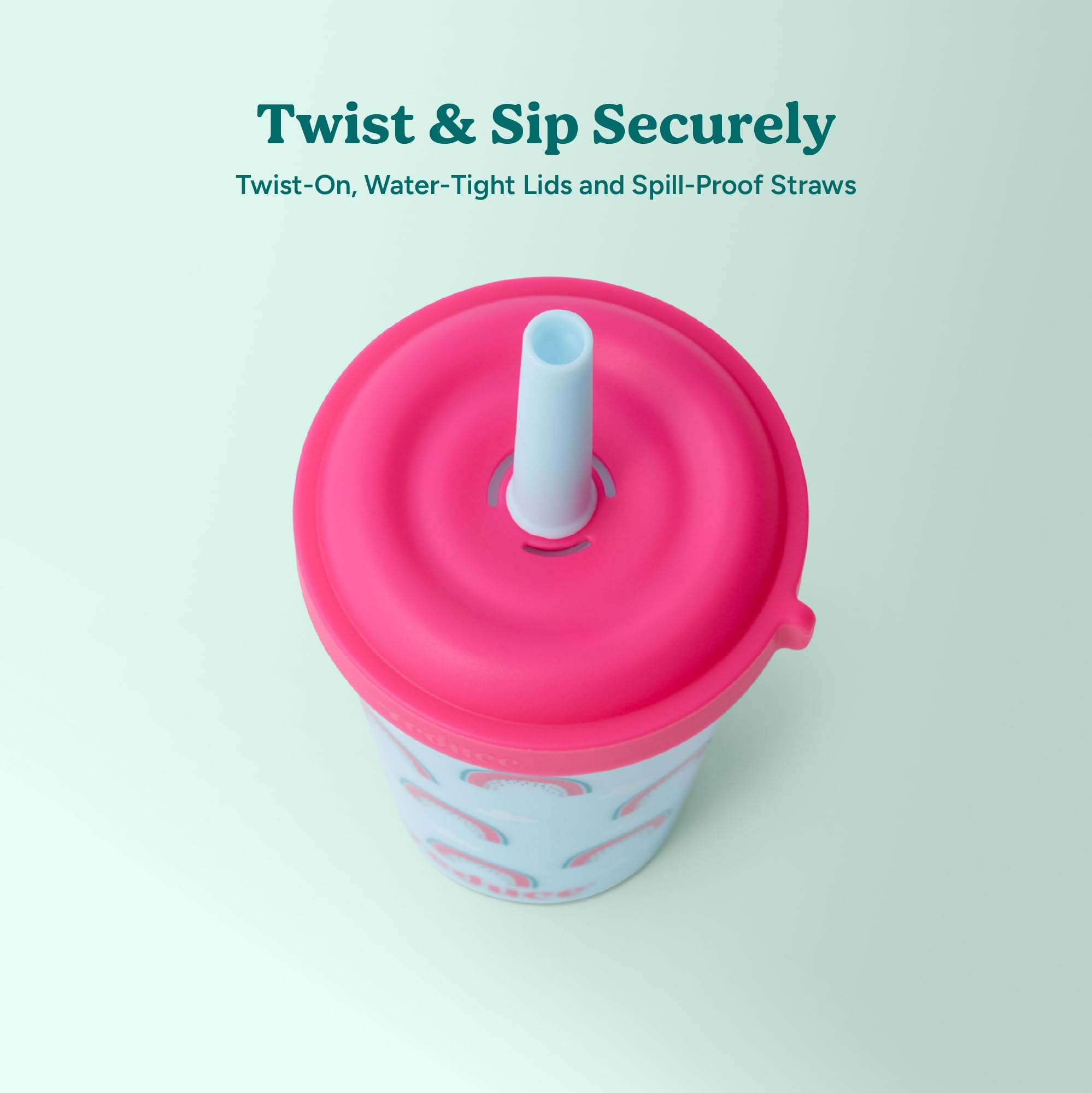 REDUCE GoGo's booster-seat-compatible tumbler keeps drinks within reach.