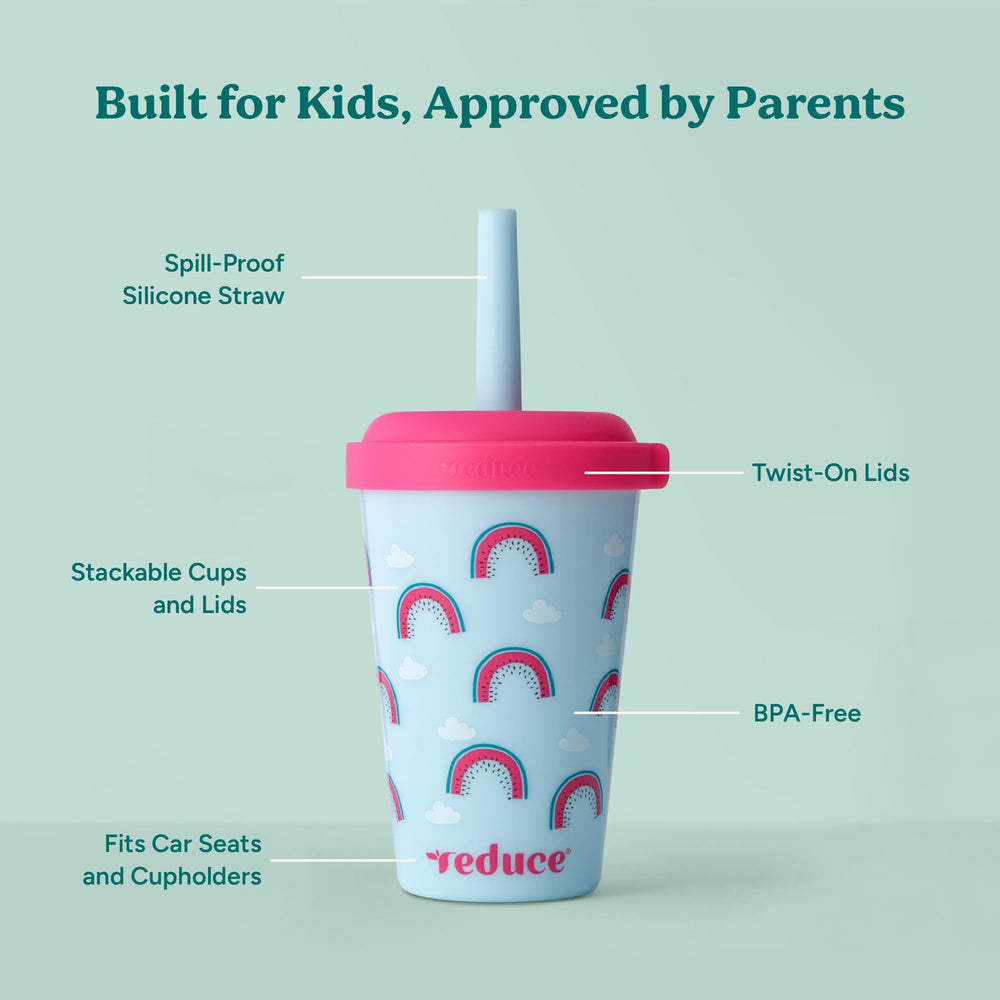 REDUCE GoGo's cupholder-friendly tumbler fits car and stroller journeys.