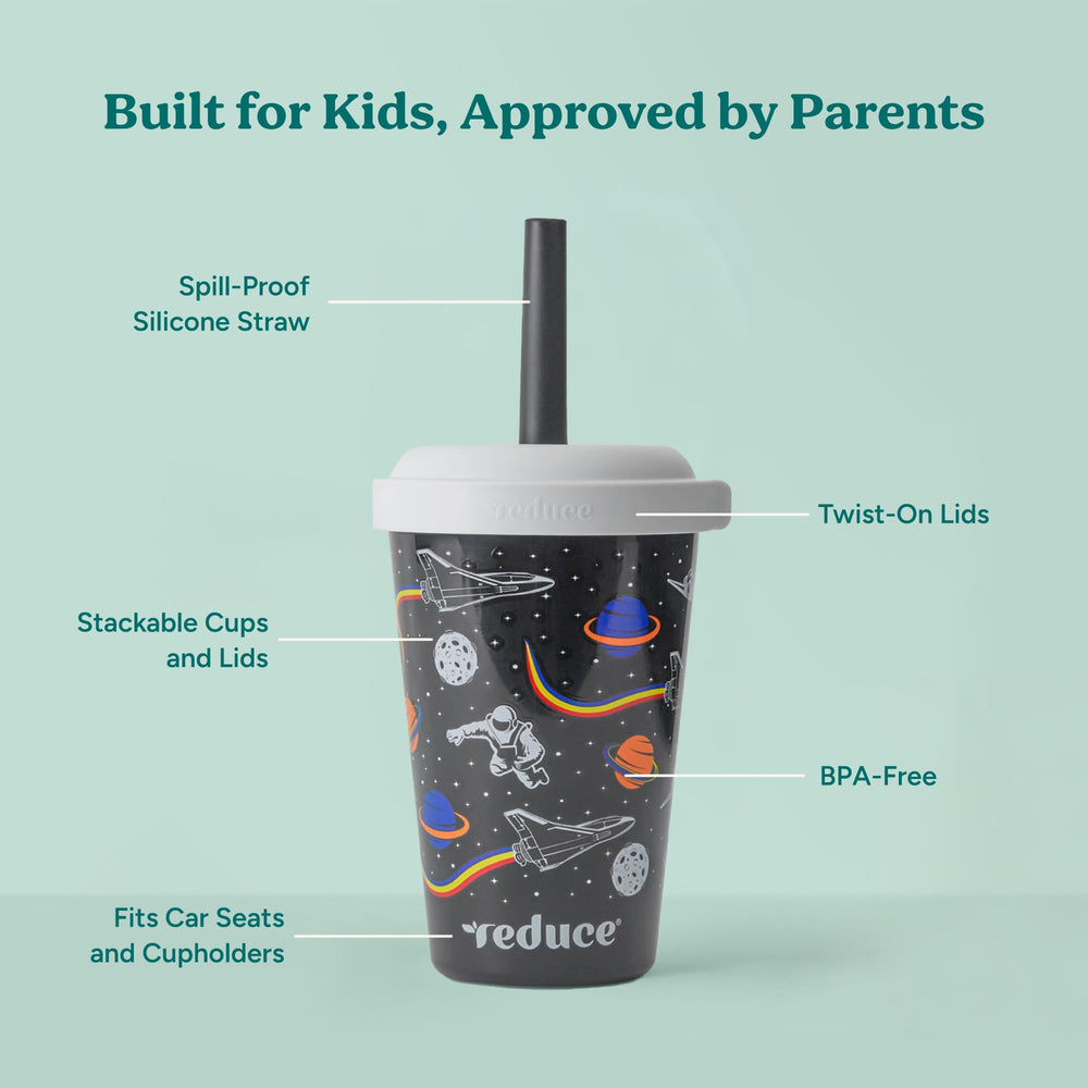 REDUCE GoGo dishwasher-safe tumbler makes cleanup quick after meals.