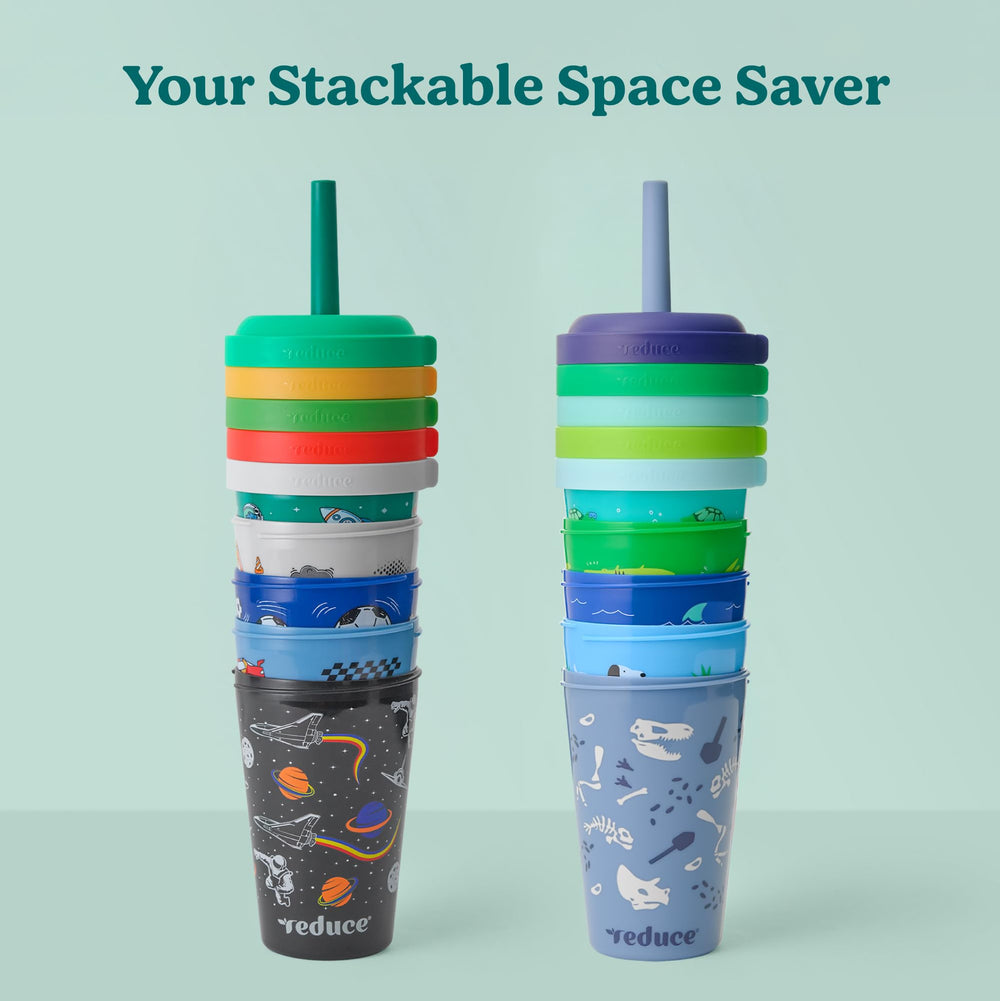 REDUCE GoGo's dishwasher-safe tumbler for easy cleanup after meals.