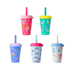 REDUCE GoGo's spill-proof straw tumbler helps keep drinks contained during play.